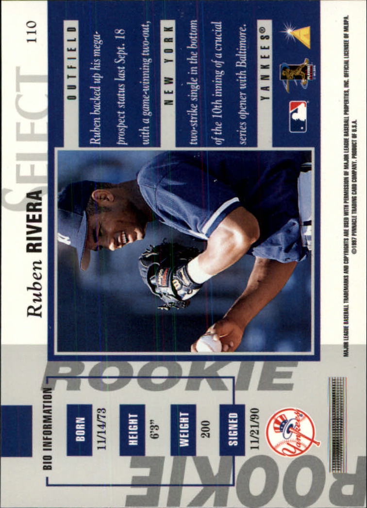 B6663- 1997 Select Baseball Card #s 1-200 +Rookies -You Pick- 15+ FREE US SHIP - Picture 199 of 311