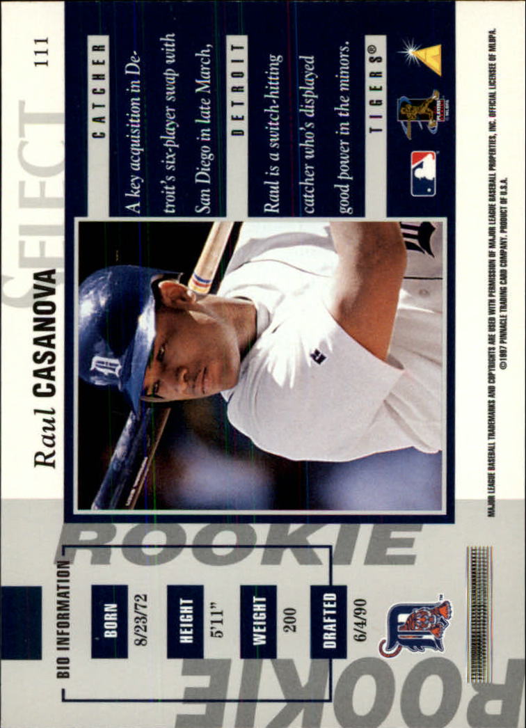 B6663- 1997 Select Baseball Card #s 1-200 +Rookies -You Pick- 15+ FREE US SHIP - Picture 201 of 311