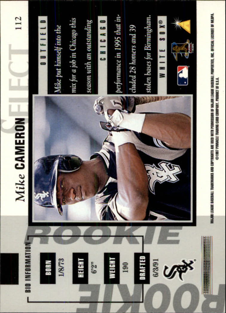 B6663- 1997 Select Baseball Card #s 1-200 +Rookies -You Pick- 15+ FREE US SHIP - Picture 203 of 311