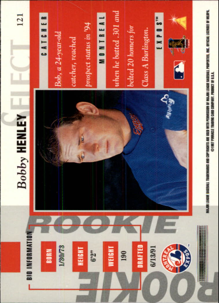B6663- 1997 Select Baseball Card #s 1-200 +Rookies -You Pick- 15+ FREE US SHIP - Picture 217 of 311