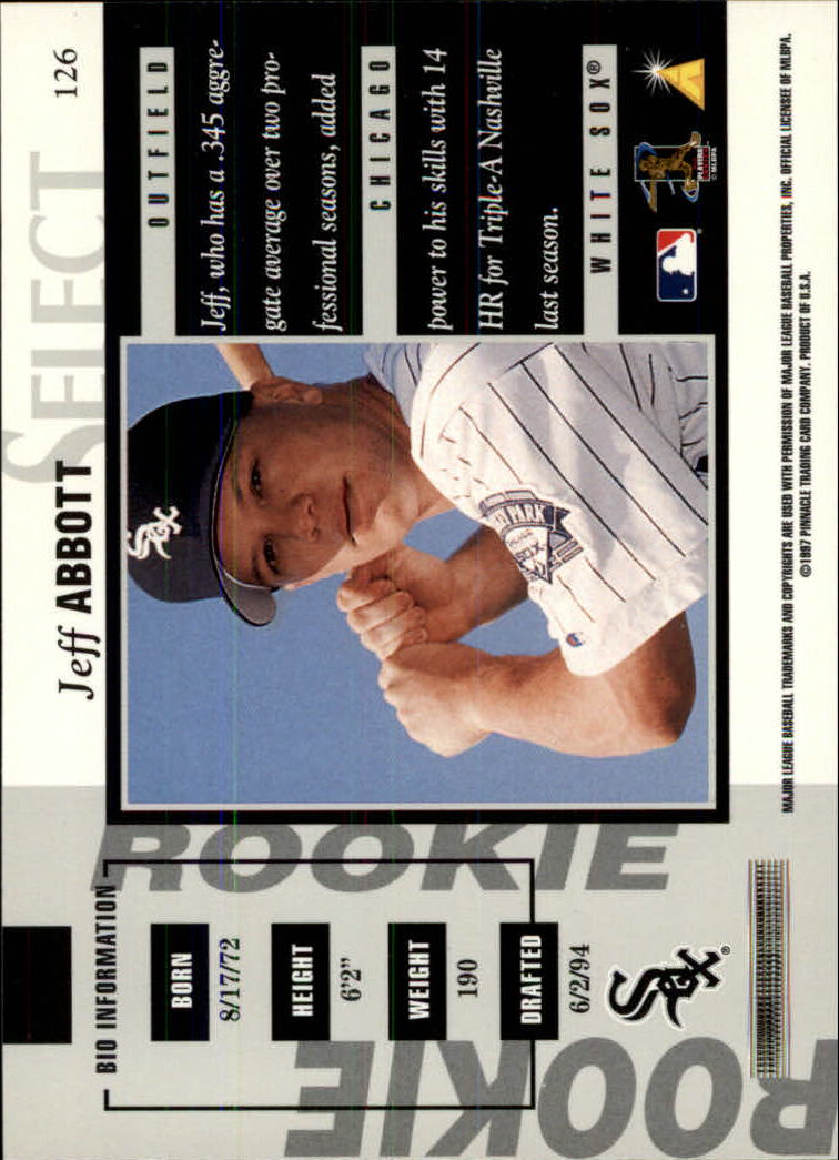 B6663- 1997 Select Baseball Card #s 1-200 +Rookies -You Pick- 15+ FREE US SHIP - Picture 227 of 311