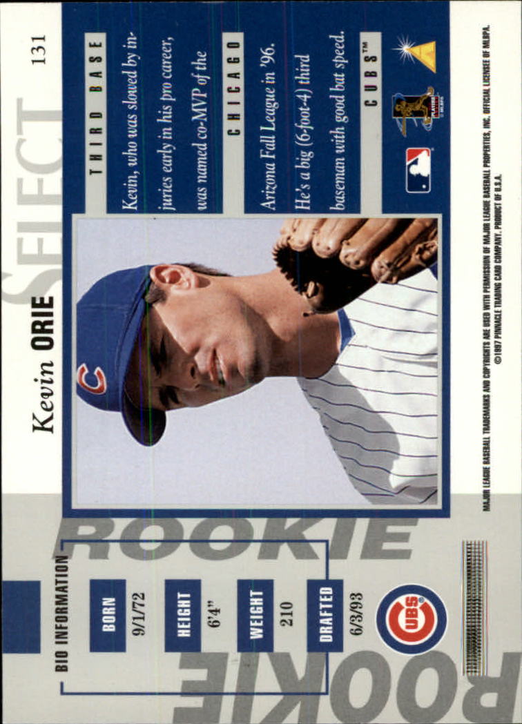 B6663- 1997 Select Baseball Card #s 1-200 +Rookies -You Pick- 15+ FREE US SHIP - Picture 237 of 311