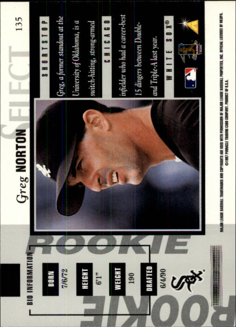 B6663- 1997 Select Baseball Card #s 1-200 +Rookies -You Pick- 15+ FREE US SHIP - Picture 245 of 311