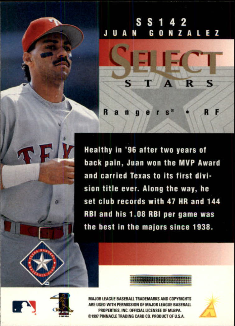 B6663- 1997 Select Baseball Card #s 1-200 +Rookies -You Pick- 15+ FREE US SHIP - Picture 257 of 311