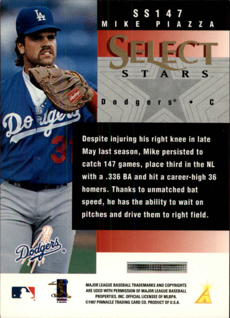 B6663- 1997 Select Baseball Card #s 1-200 +Rookies -You Pick- 15+ FREE US SHIP - Picture 265 of 311