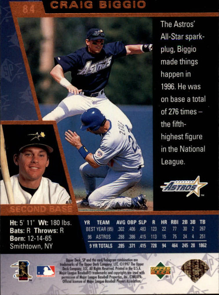 Craig Biggio cards (1990-2023) Astros - You Choose - Bild 107 von 312