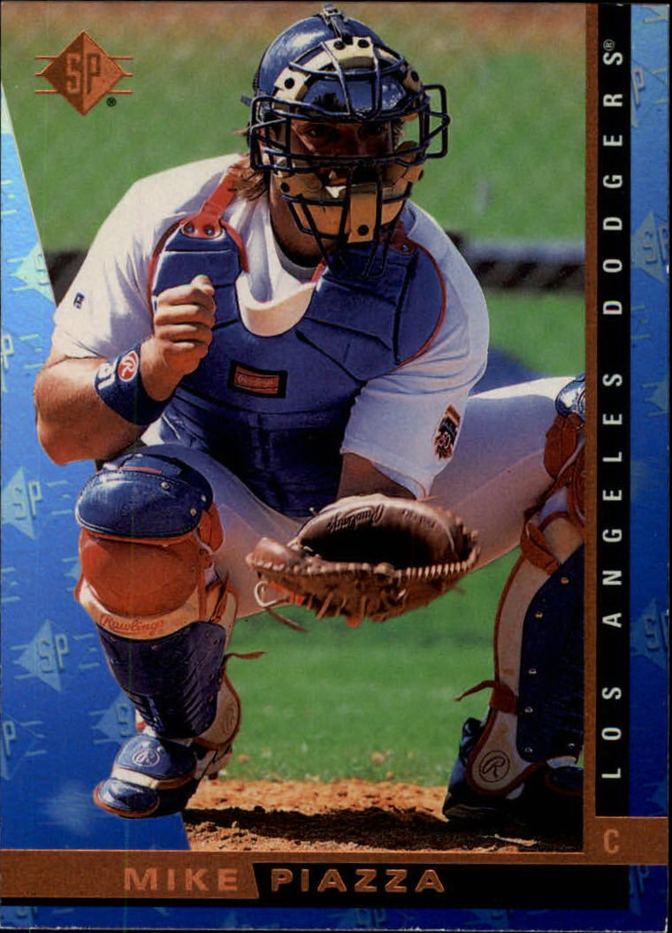 1989 Salem Dodgers Team Issue #25 Mike Piazza - NM-MT