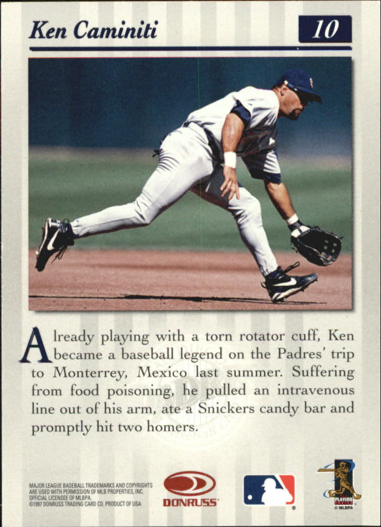 Ken Caminiti Baseball Stats by Baseball Almanac