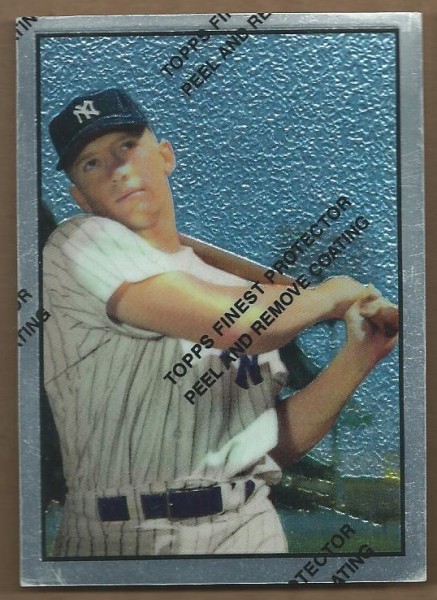 1997 Topps Mantle Finest #22 Mickey Mantle