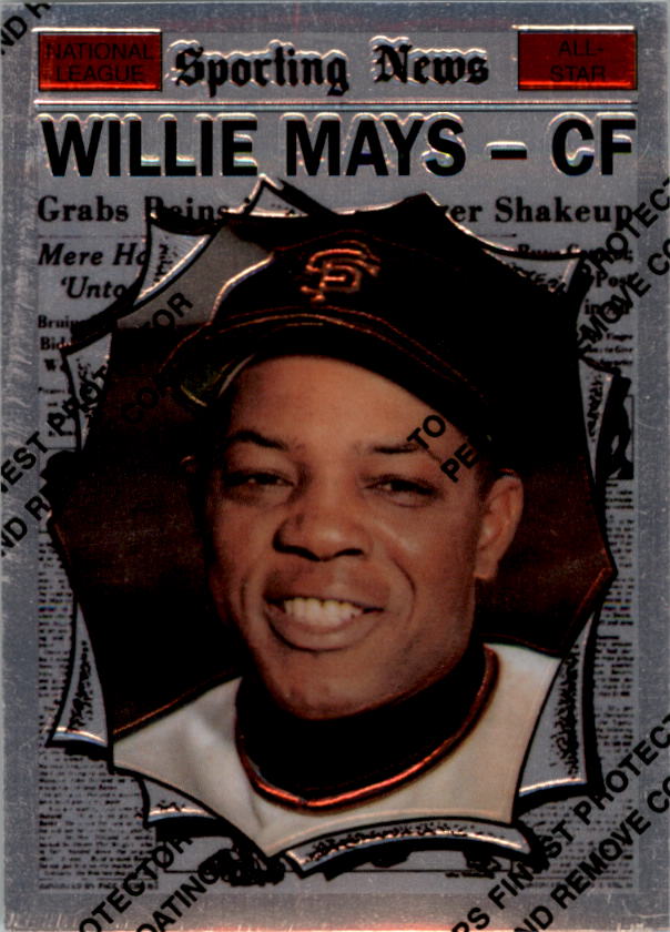 1997 Topps Mays Finest #15 Willie Mays