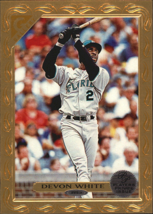 1997 Topps Gallery Player's Private Issue #2 Devon White