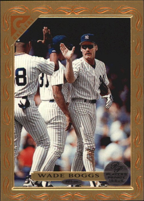 1997 Topps Gallery Player's Private Issue #20 Wade Boggs