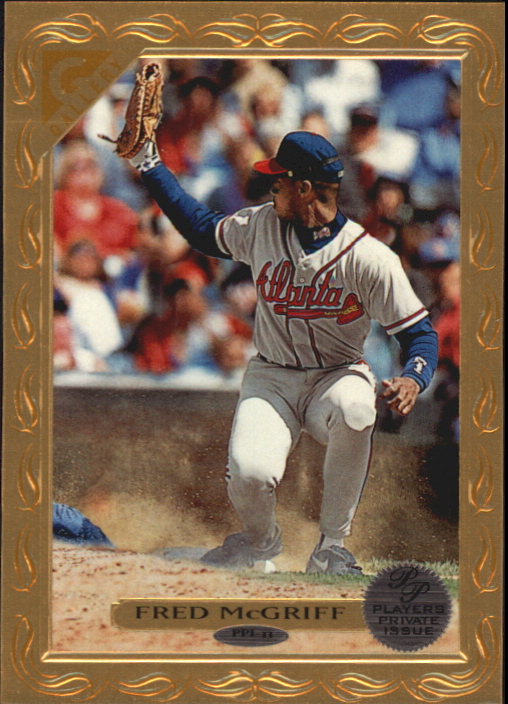 1997 Topps Gallery Player's Private Issue #33 Fred McGriff