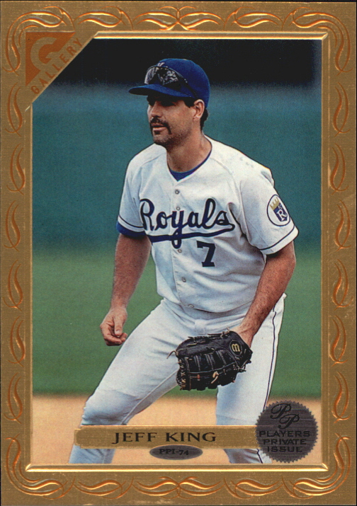 1997 Topps Gallery Player's Private Issue #74 Jeff King
