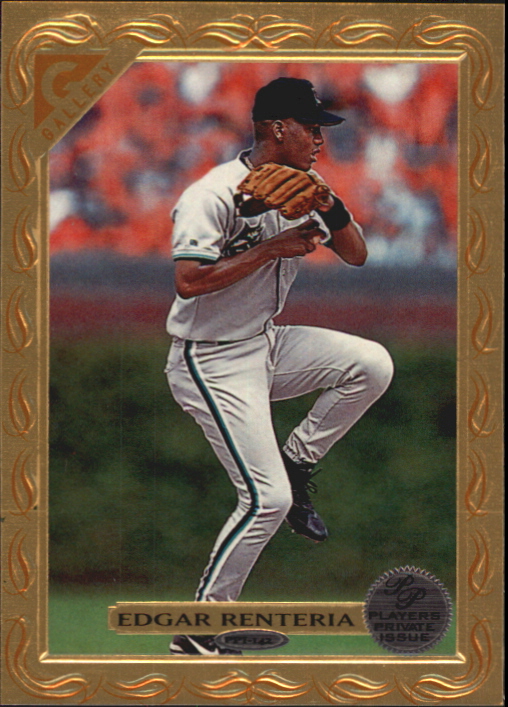 1997 Topps Gallery Player's Private Issue #142 Edgar Renteria