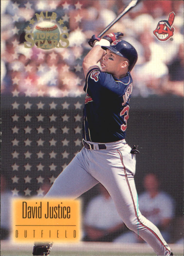 1997 Topps Stars #6 David Justice