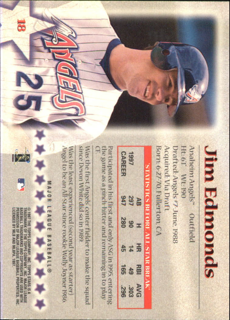 A8392- 1997 Topps Stars BB Card #s 1-125 +Inserts -You Pick- 15+ FREE US SHIP - Picture 19 of 169