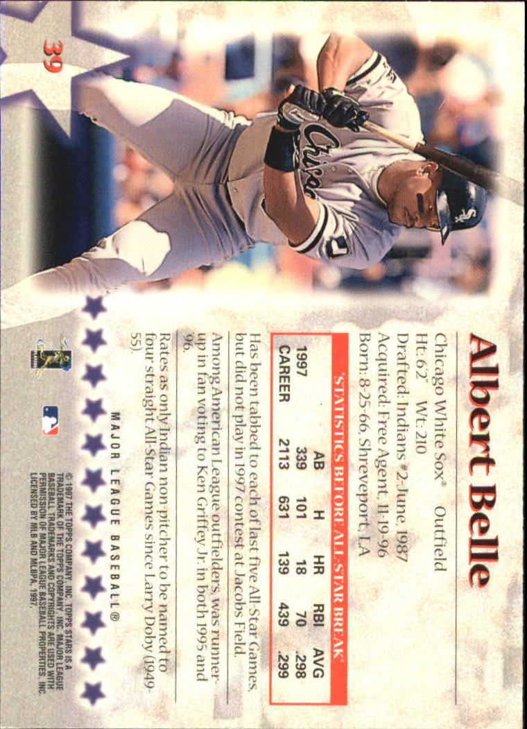 A8392- 1997 Topps Stars BB Card #s 1-125 +Inserts -You Pick- 15+ FREE US SHIP - Picture 43 of 169