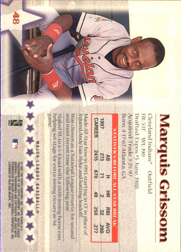 A8392- 1997 Topps Stars BB Card #s 1-125 +Inserts -You Pick- 15+ FREE US SHIP - Picture 59 of 169