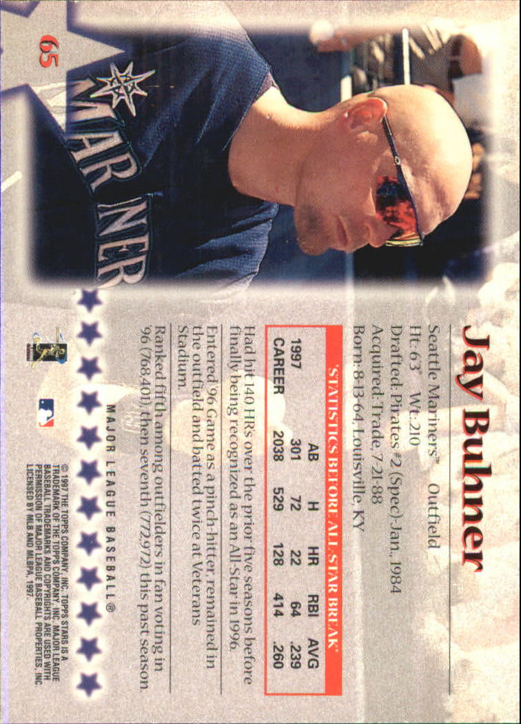 A8392- 1997 Topps Stars BB Card #s 1-125 +Inserts -You Pick- 15+ FREE US SHIP - Picture 83 of 169