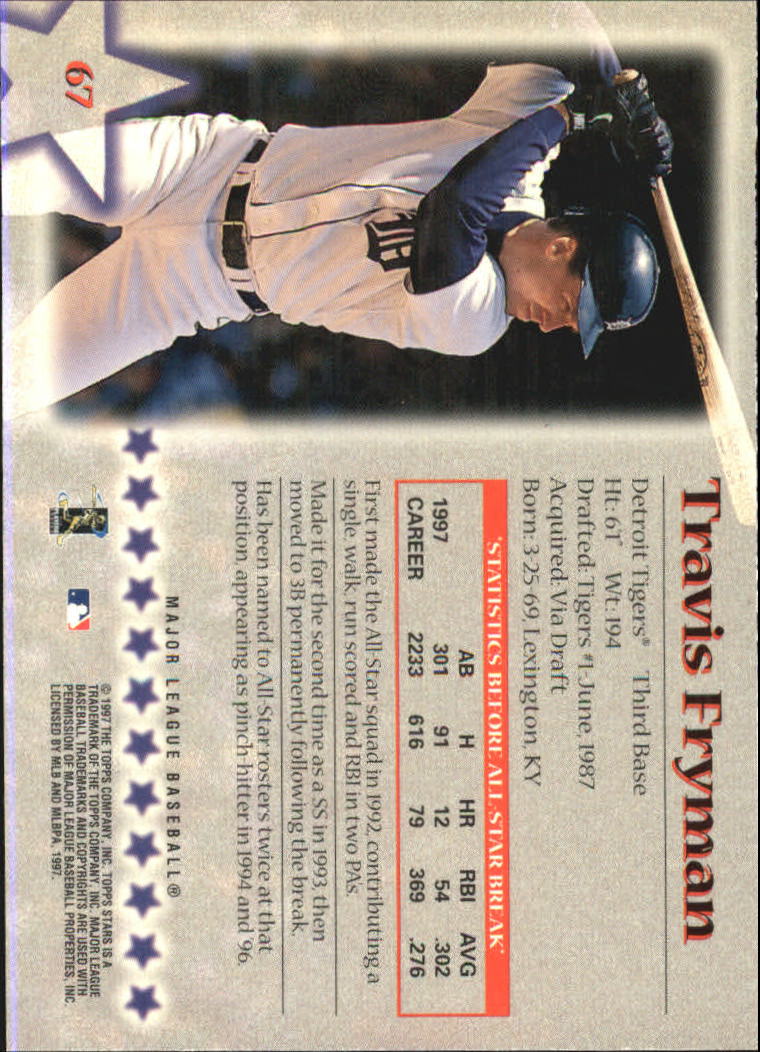 A8392- 1997 Topps Stars BB Card #s 1-125 +Inserts -You Pick- 15+ FREE US SHIP - Picture 85 of 169