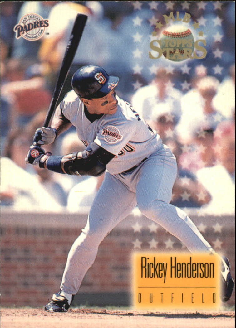 1997 Topps Stars #74 Rickey Henderson