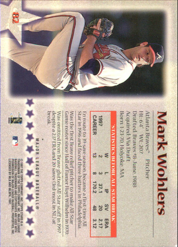 A8392- 1997 Topps Stars BB Card #s 1-125 +Inserts -You Pick- 15+ FREE US SHIP - Picture 105 of 169