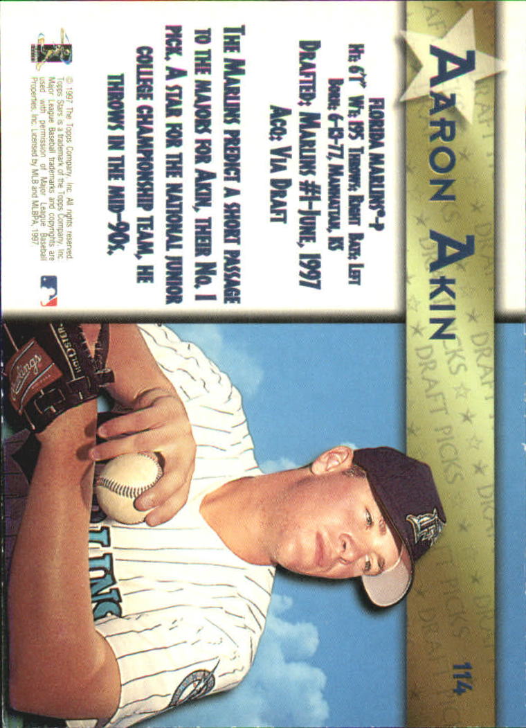 A8392- 1997 Topps Stars BB Card #s 1-125 +Inserts -You Pick- 15+ FREE US SHIP - Picture 153 of 169