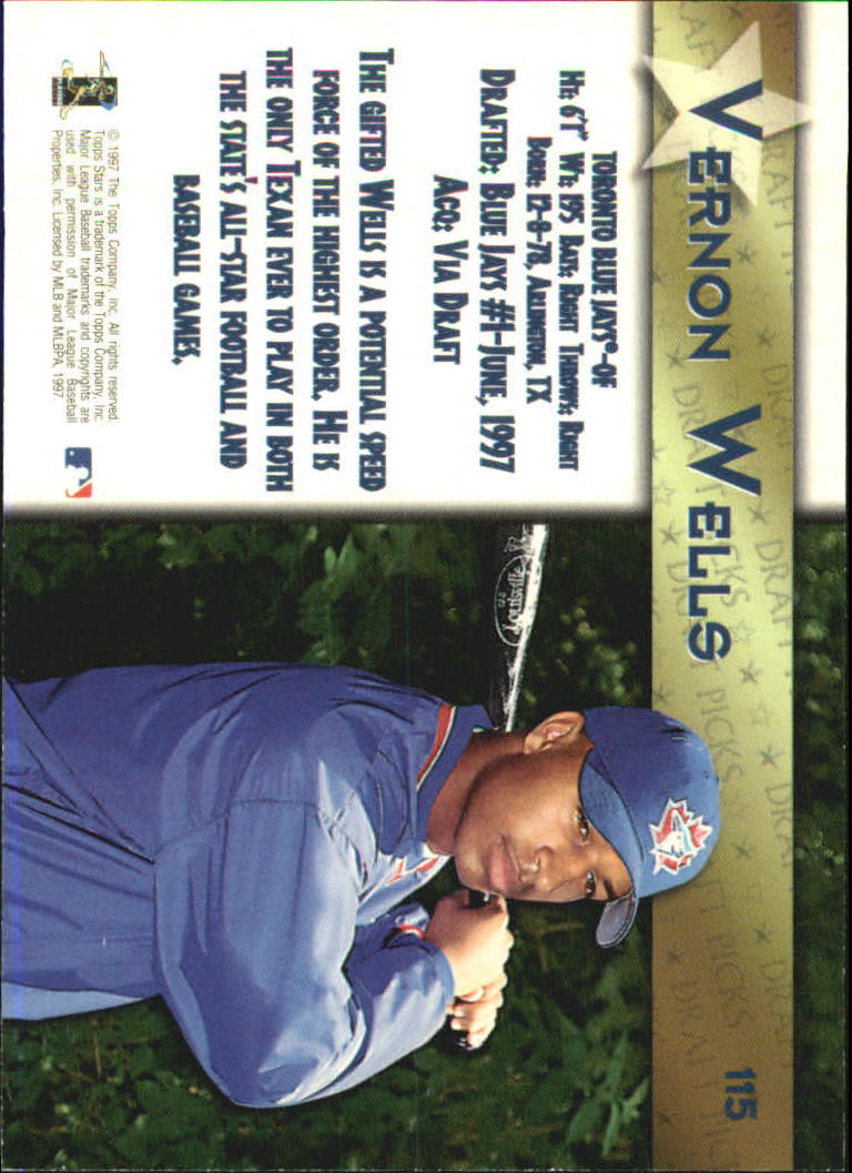 A8392- 1997 Topps Stars BB Card #s 1-125 +Inserts -You Pick- 15+ FREE US SHIP - Picture 155 of 169