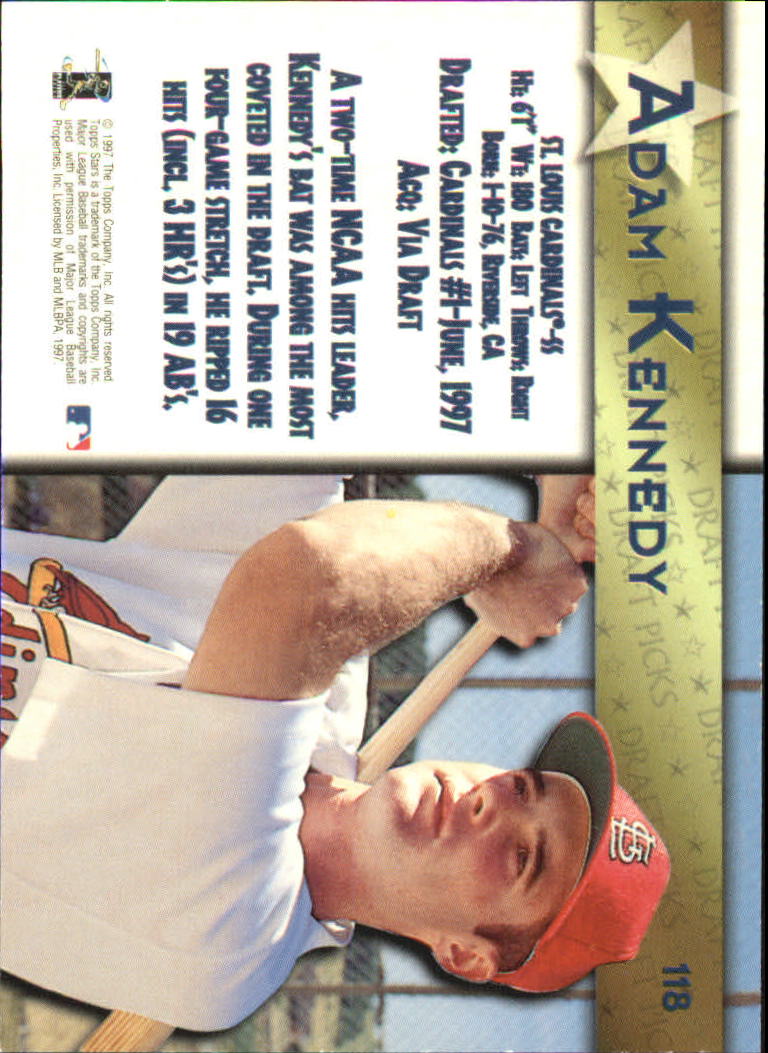 A8392- 1997 Topps Stars BB Card #s 1-125 +Inserts -You Pick- 15+ FREE US SHIP - Picture 159 of 169