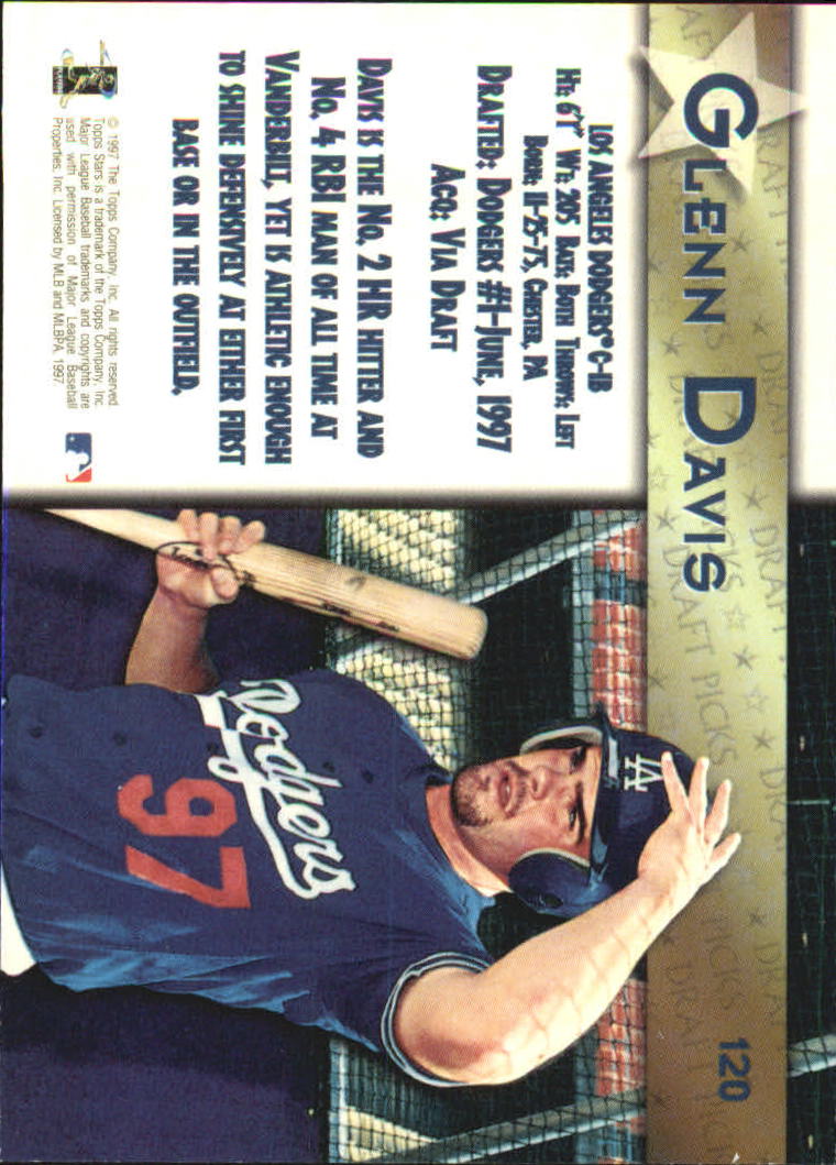 A8392- 1997 Topps Stars BB Card #s 1-125 +Inserts -You Pick- 15+ FREE US SHIP - Picture 161 of 169