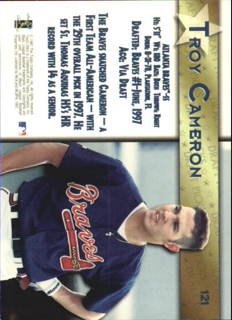 A8392- 1997 Topps Stars BB Card #s 1-125 +Inserts -You Pick- 15+ FREE US SHIP - Picture 163 of 169