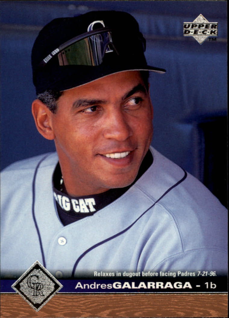 1997 Upper Deck #350 Andres Galarraga