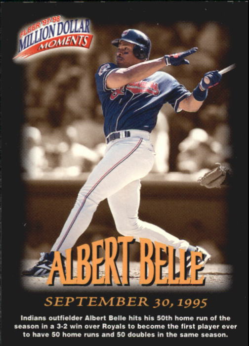 1997-98 Fleer Million Dollar Moments #36 Albert Belle