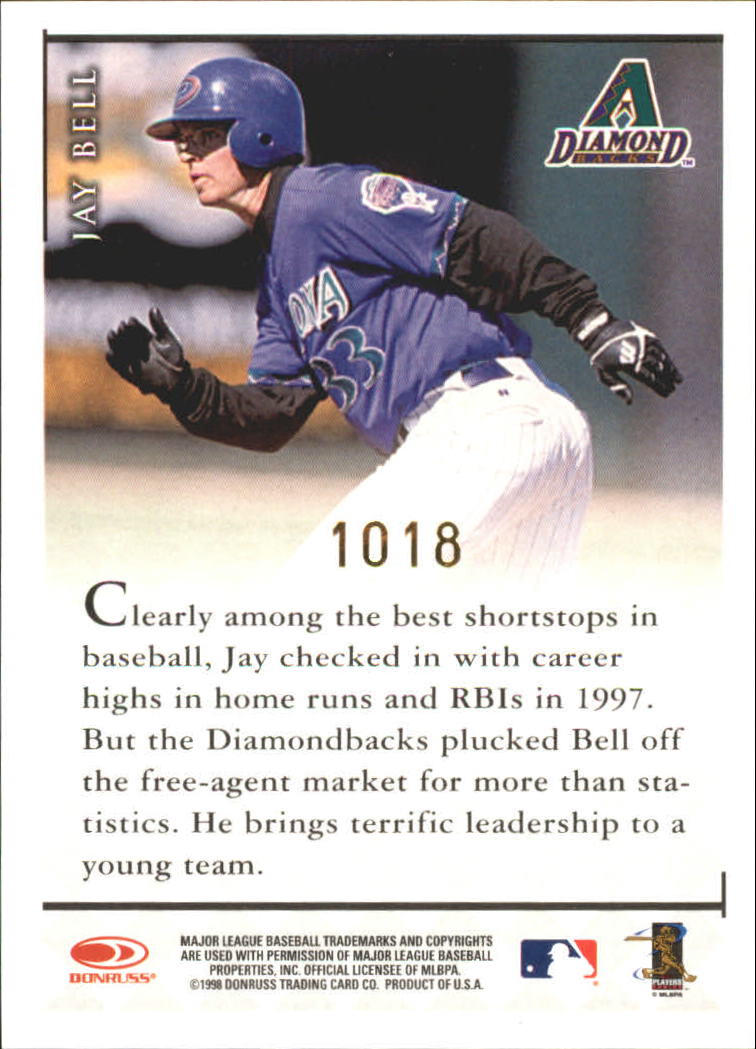 A4227- 1998 Donruss Signature BB #s 1-140 +Inserts -You Pick- 15+ FREE US SHIP - Picture 295 of 301