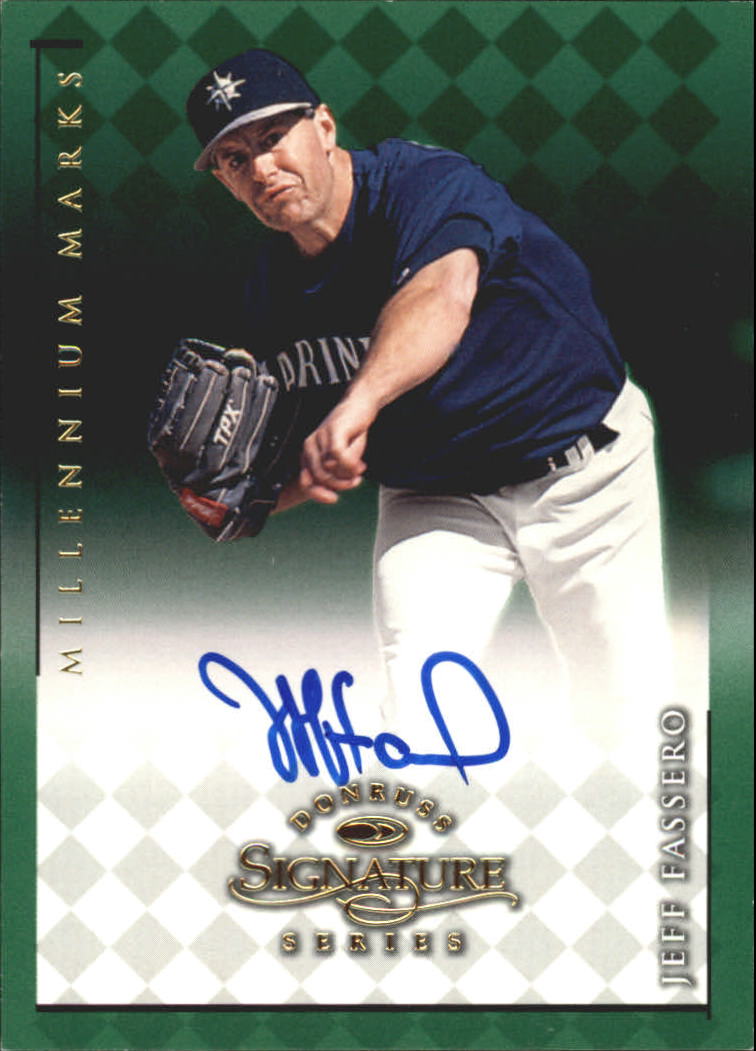 1998 Donruss Signature Series Autografi Millennium AUTO baseball a scelta - Foto 4 di 17