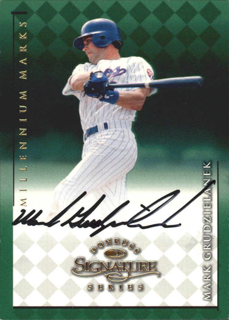 1998 Donruss Signature Series Autografi Millennium AUTO baseball a scelta - Foto 6 di 17