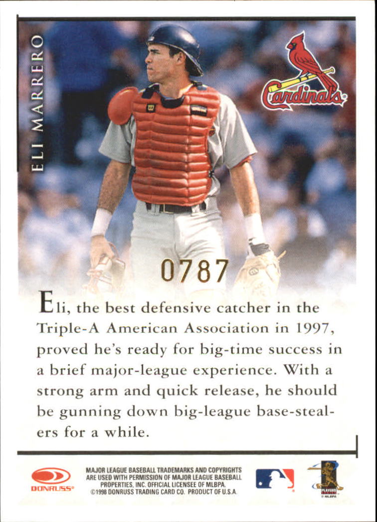 1998 Donruss Signature Series Autografi Millennium AUTO baseball a scelta - Foto 9 di 17