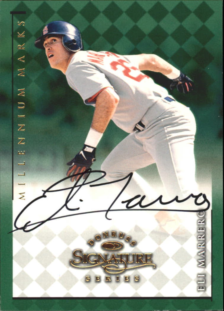 1998 Donruss Signature Series Autografi Millennium AUTO baseball a scelta - Foto 8 di 17