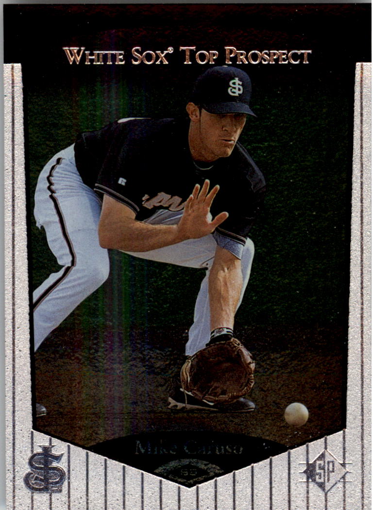 1998 SP Top Prospects #35 Mike Caruso