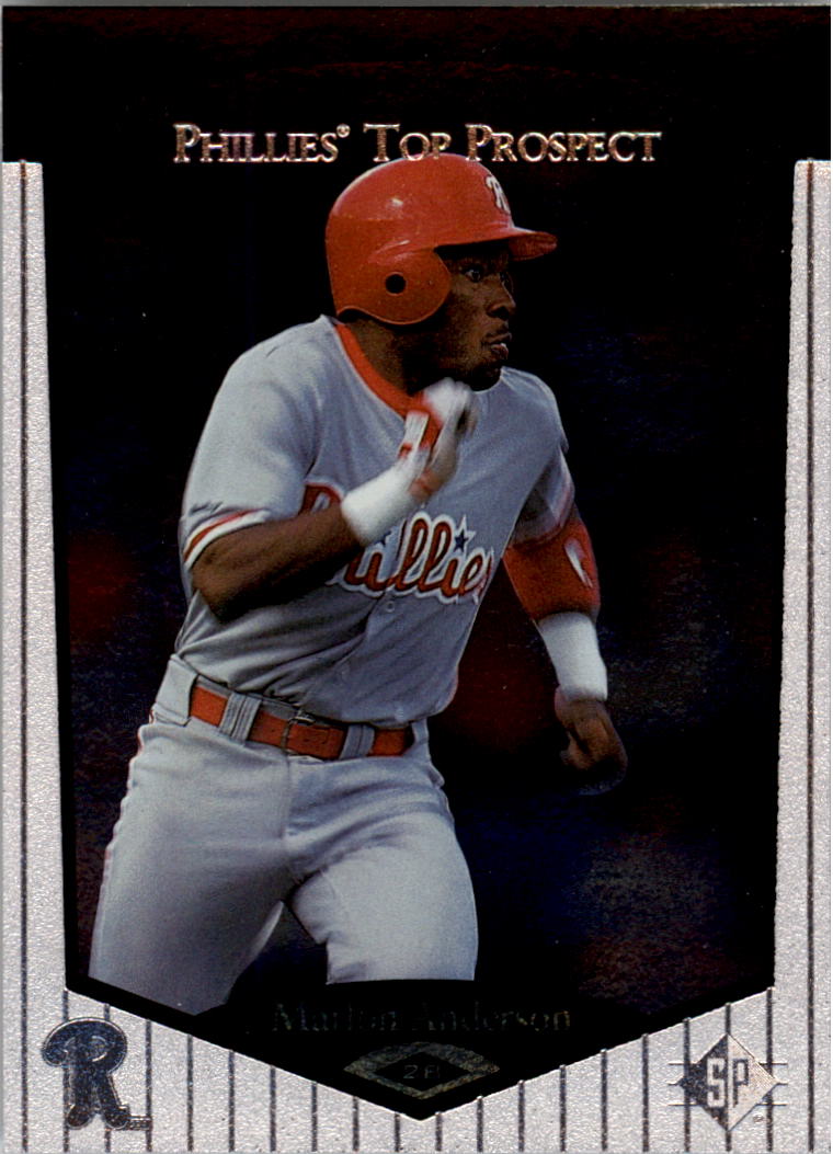 1998 SP Top Prospects #95 Marlon Anderson