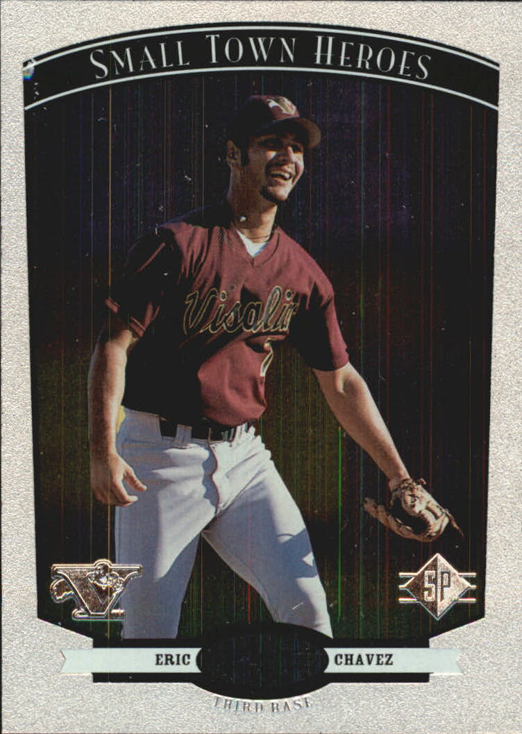 1998 SP Top Prospects Small Town Heroes #H2 Eric Chavez