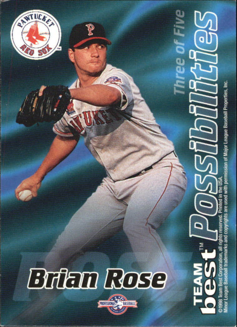 1998 Best Possibilities #3 B.Rose/D.Brown back image