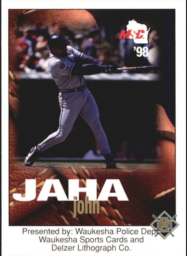 B6090- 1998 Brewers Police Baseball Card #s 1-30 -You Pick- 15+ FREE US SHIP - Picture 20 of 59