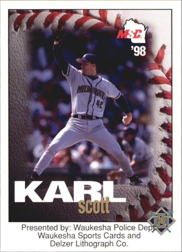 B6090- 1998 Brewers Police Baseball Card #s 1-30 -You Pick- 15+ FREE US SHIP - Picture 28 of 59