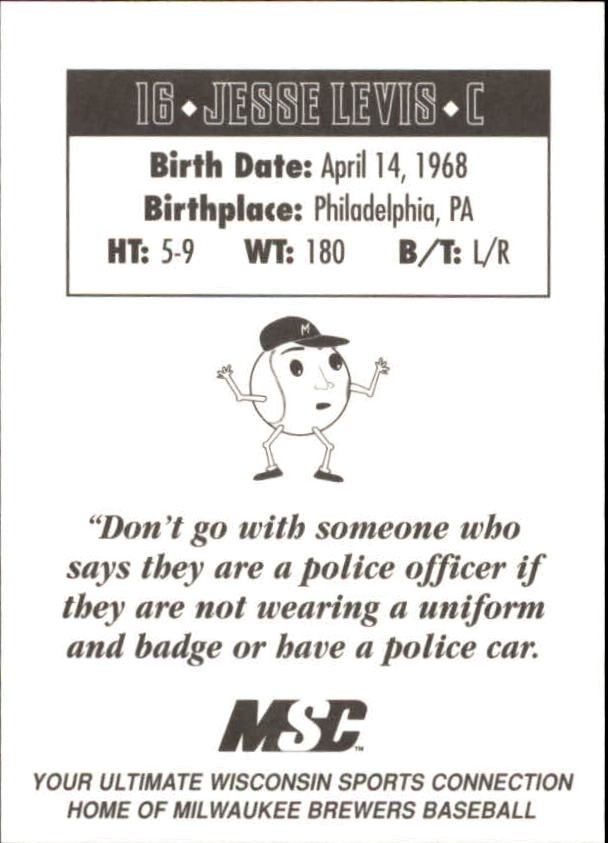 B6090- 1998 Brewers Police Baseball Card #s 1-30 -You Pick- 15+ FREE US SHIP - Picture 31 of 59