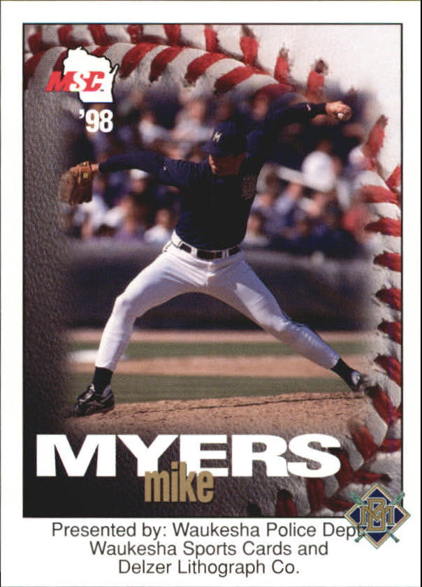 B6090- 1998 Brewers Police Baseball Card #s 1-30 -You Pick- 15+ FREE US SHIP - Picture 38 of 59
