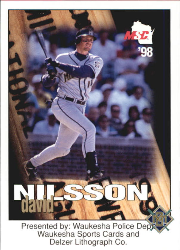 B6090- 1998 Brewers Police Baseball Card #s 1-30 -You Pick- 15+ FREE US SHIP - Picture 42 of 59