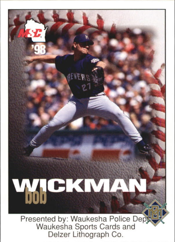 B6090- 1998 Brewers Police Baseball Card #s 1-30 -You Pick- 15+ FREE US SHIP - Picture 50 of 59