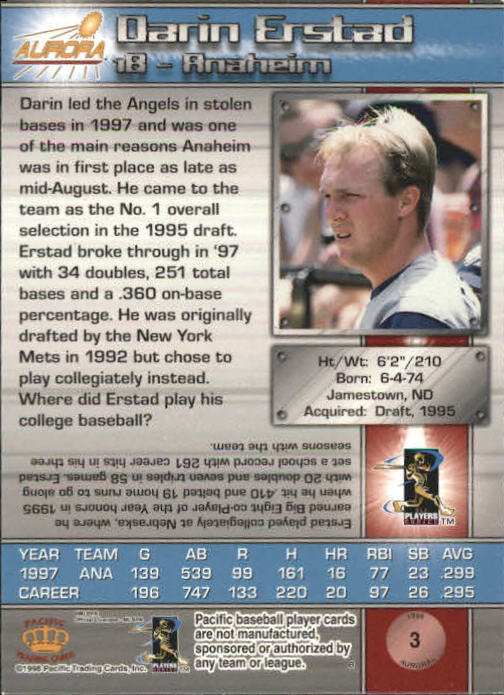 B2386- 1998 Aurora Baseball Card # S 1-200 + Einsätze -du Pick- 15 + Free US - Bild 7 von 463